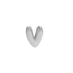18k Brass Smooth Surface Bubble DIY Combination Name Bracelet Letter Accessories