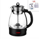 1L Automatic Steam Tea Maker Insulation Household Glass Electric Kettle