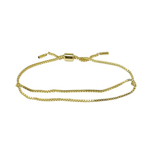 18k Brass Smooth Surface Bubble DIY Combination Name Bracelet Letter Accessories