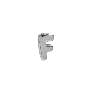 18k Brass Smooth Surface Bubble DIY Combination Name Bracelet Letter Accessories